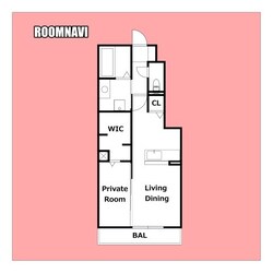 イーグレットの物件間取画像